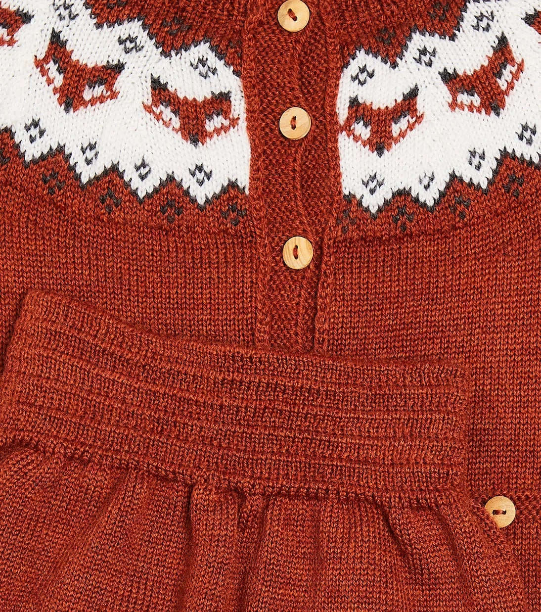 La Coqueta - Baby set of wool jacket and pants