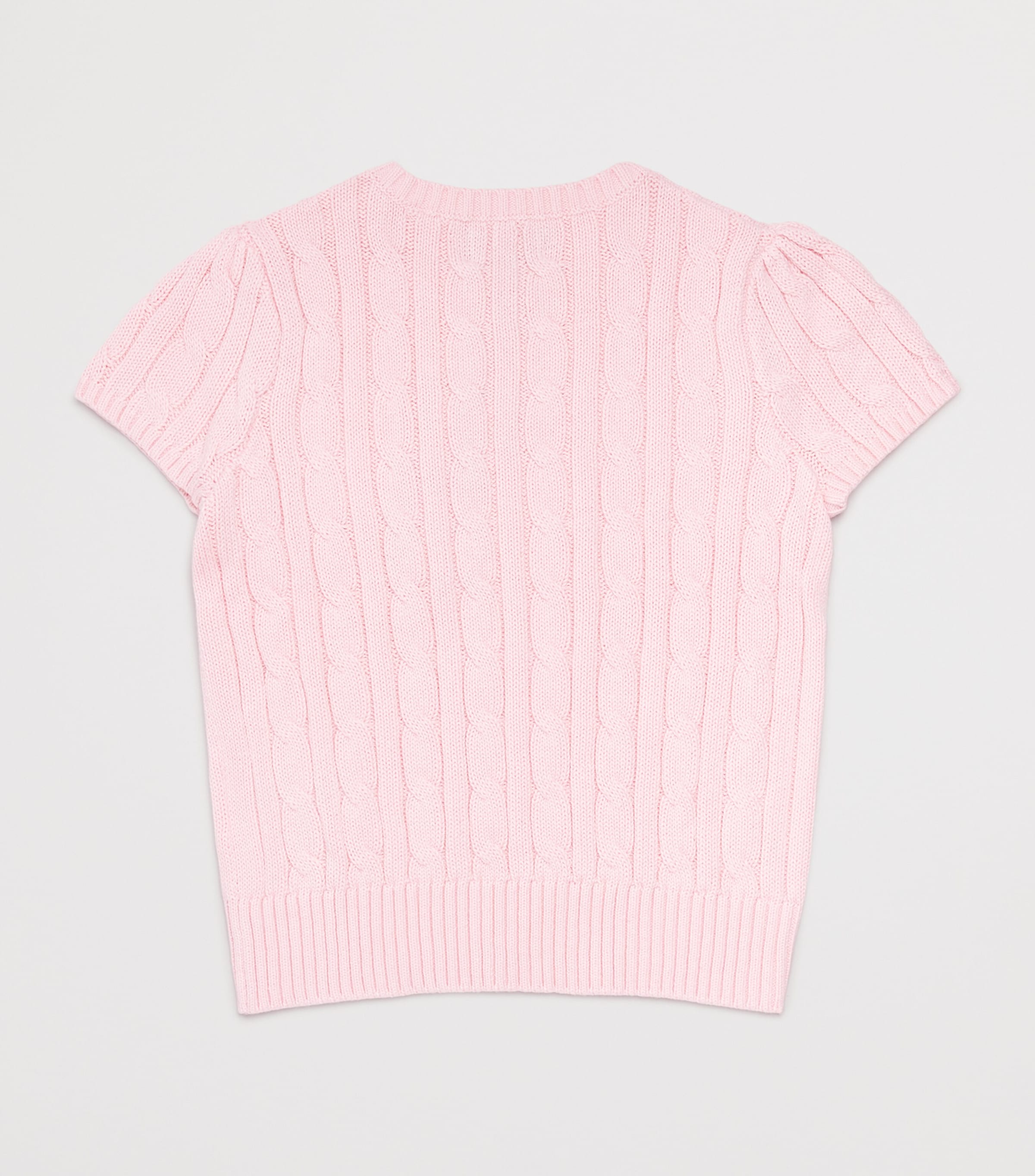 Ralph Lauren Kids Cotton Cable-Knit Top (2-6 Years)