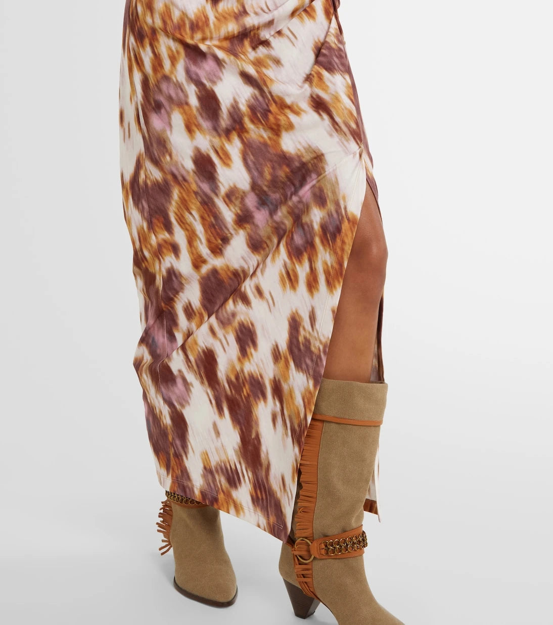 Marant Etoile - Nadela printed cotton jersey maxi dress