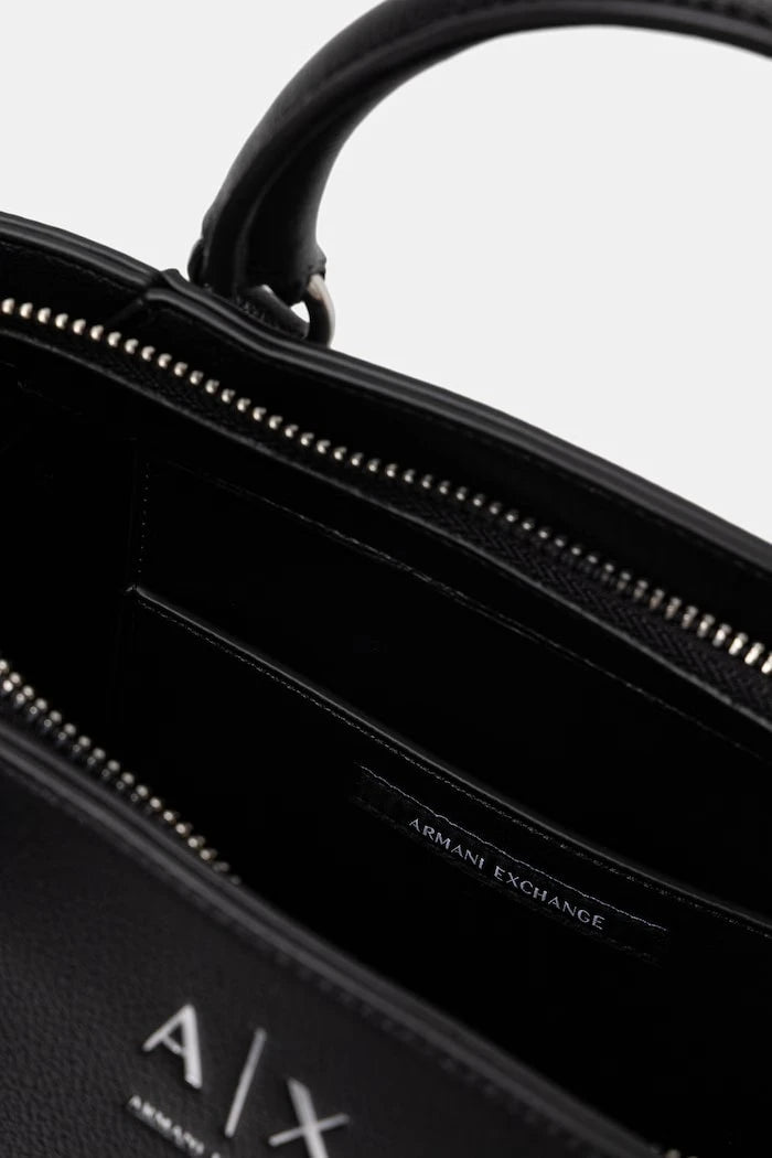 Armani Exchange kadın crossbody çanta, suni deriden