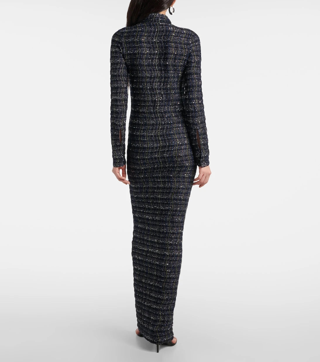 Missoni - فستان قميص كاروهات من اللاميه