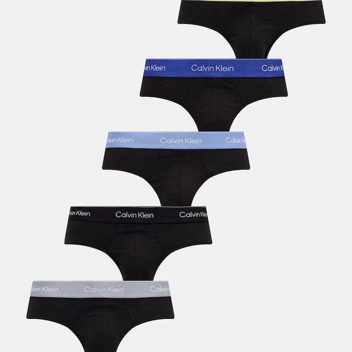 Calvin Klein Underwear Erkek Pamuklu Elastan Slip 5'li Paket