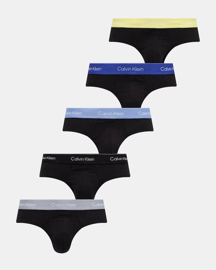 Calvin Klein Underwear Erkek Pamuklu Elastan Slip 5'li Paket