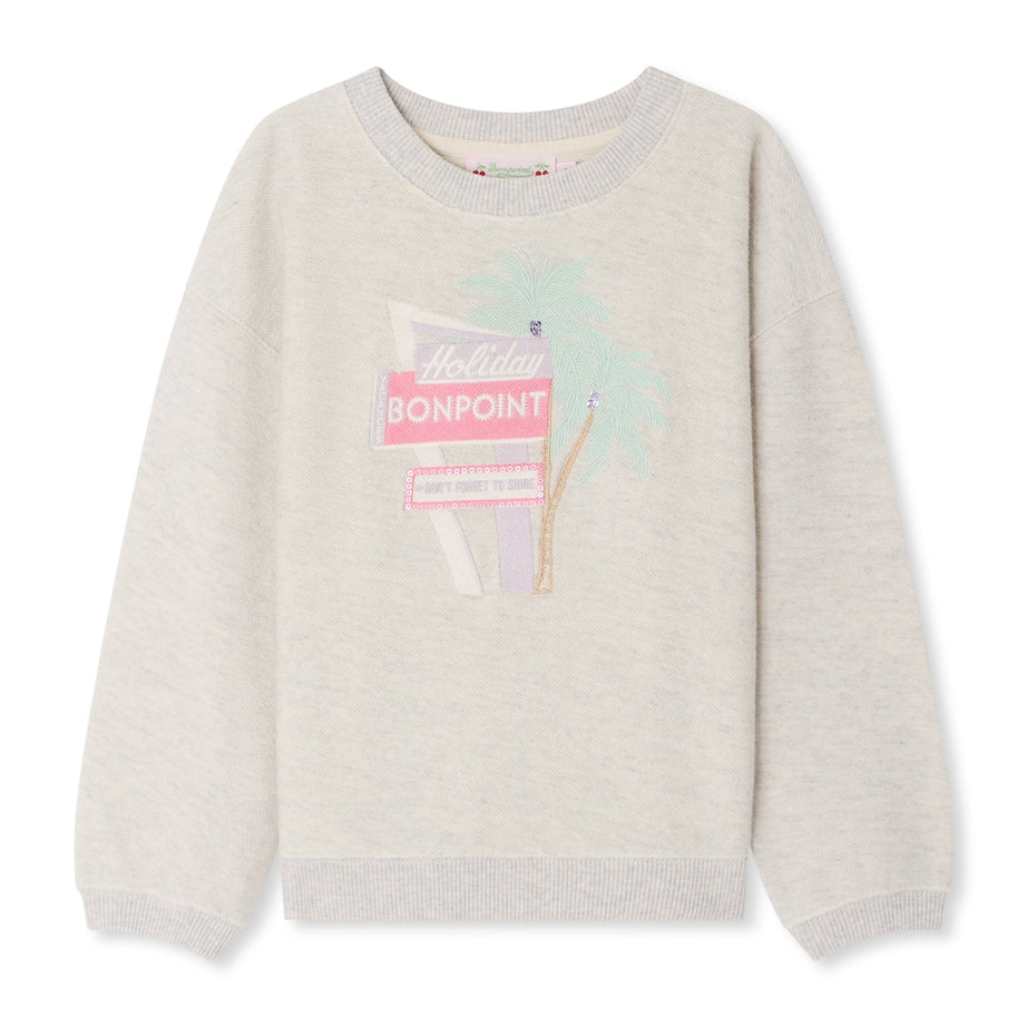 Organic Cotton-Blend Tayla Sweatshirt (4-14 Years)