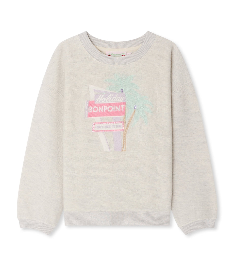 Organic Cotton-Blend Tayla Sweatshirt (4-14 Years)