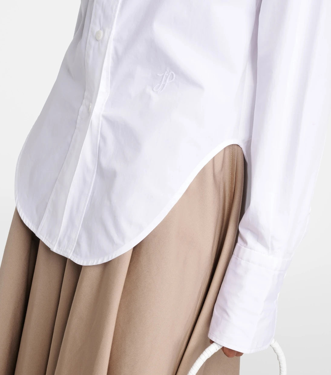 Patou - Violin cotton poplin shirt