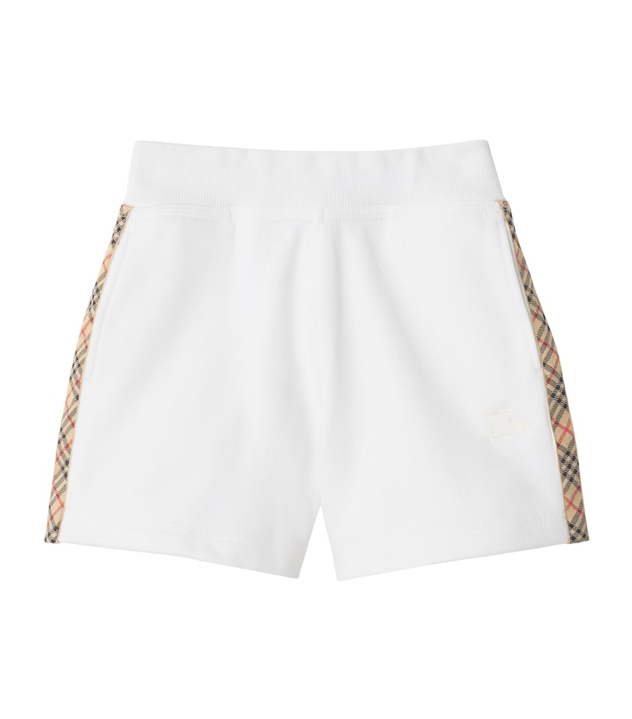 Burberry Kids Cotton Check Shorts (3-12 Years)