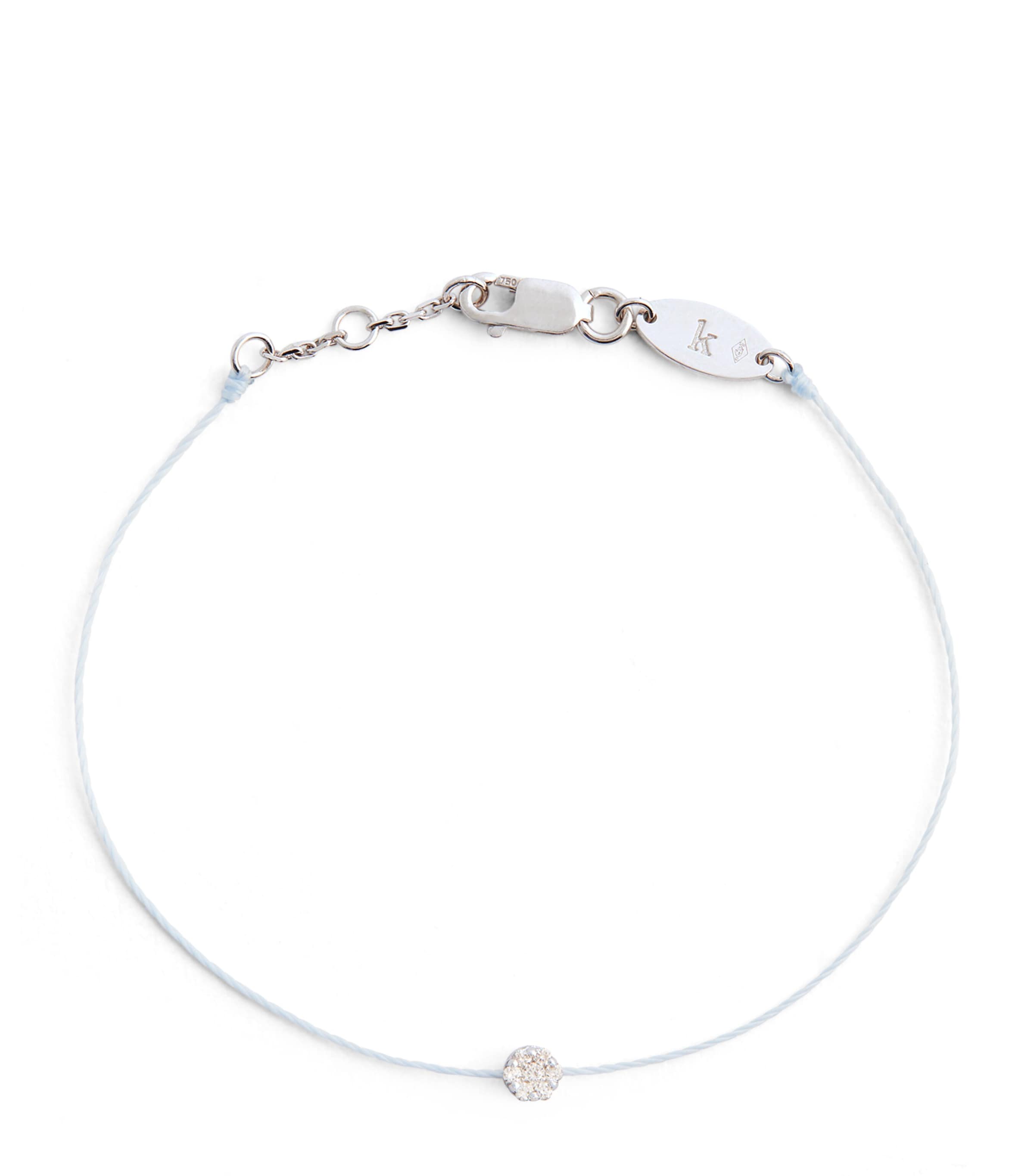 White Gold and Diamond Illusion Bracelet