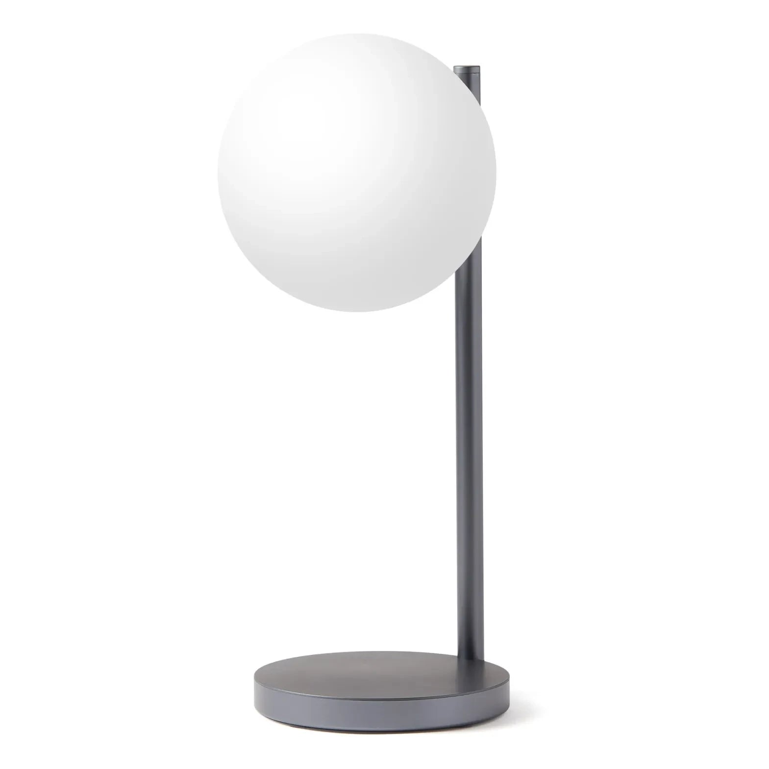 Lexon - Bubble LED desk lamp and charging stand | Steel Grey