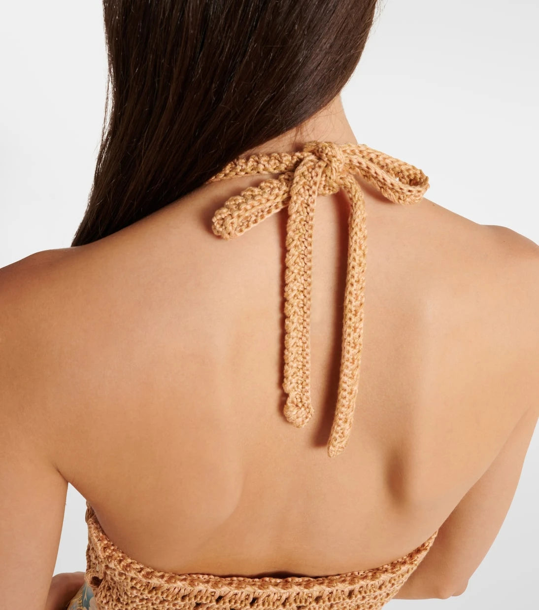 Etro - Crochet cotton top