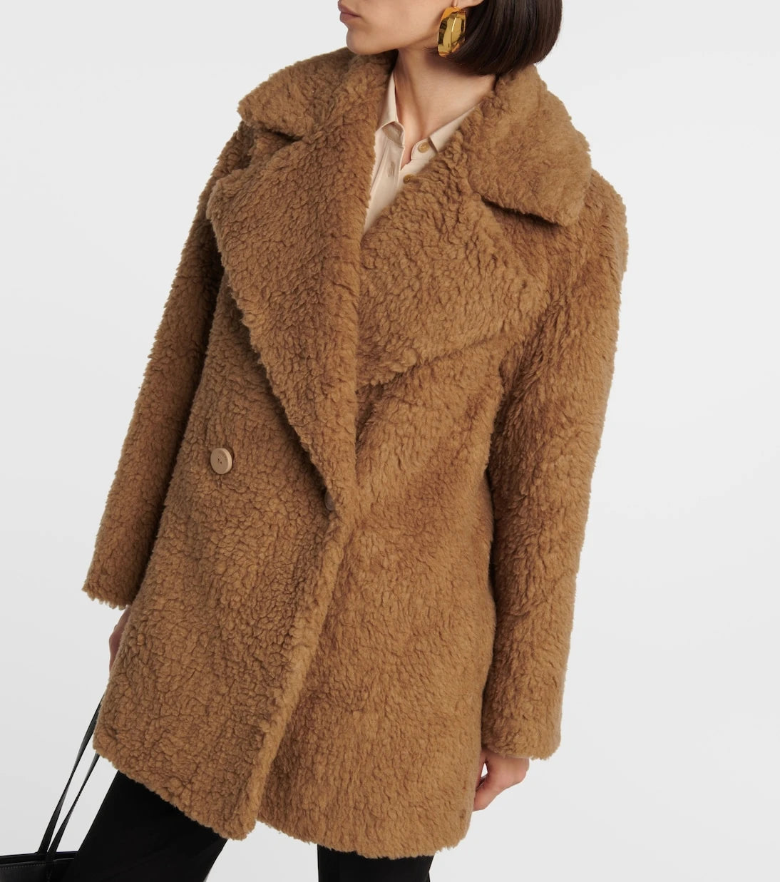 Joseph - Camel and silk coat