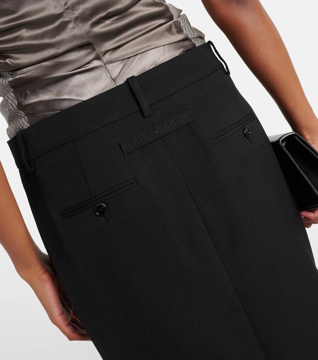 Acne Studios - Wool-blend maxi skirt