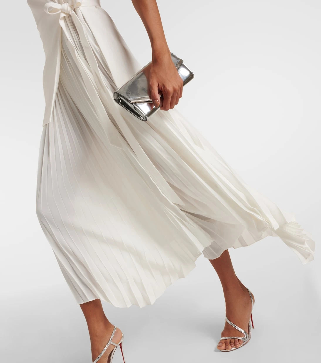Simkhai - Helena pleated wrap dress