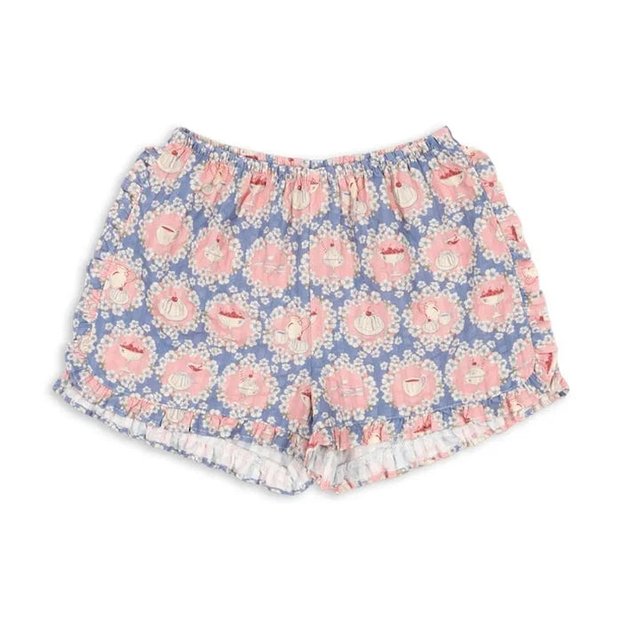 Konges Sløjd KIM FRILL SHORTS GOTS Çocuk Pamuklu Kısa Şort
