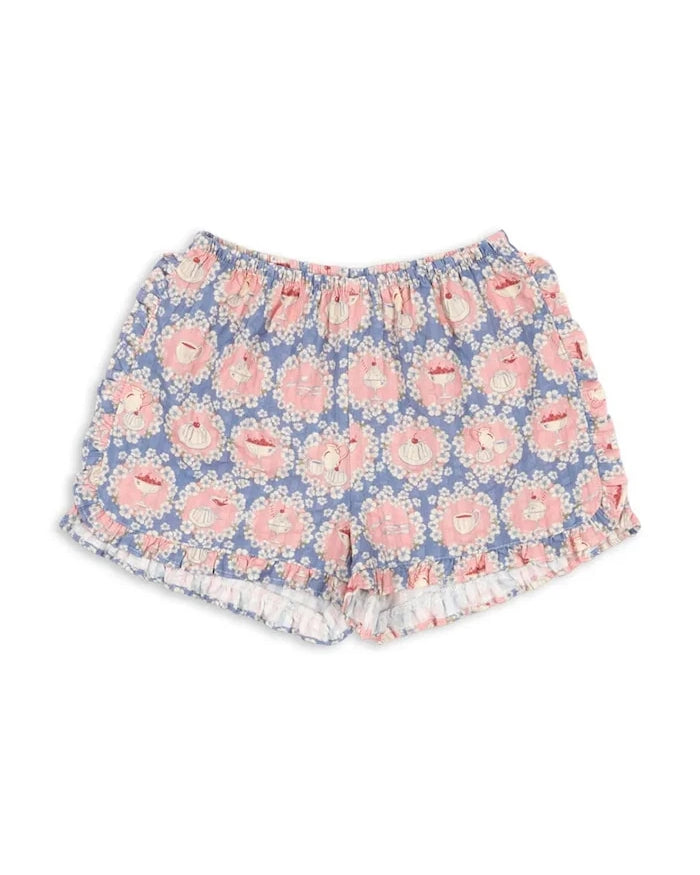 Konges Sløjd KIM FRILL SHORTS GOTS Çocuk Pamuklu Kısa Şort