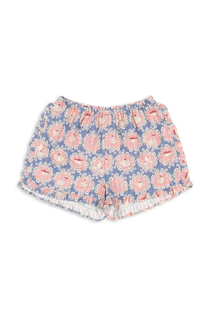Konges Sløjd KIM FRILL SHORTS GOTS Çocuk Pamuklu Kısa Şort