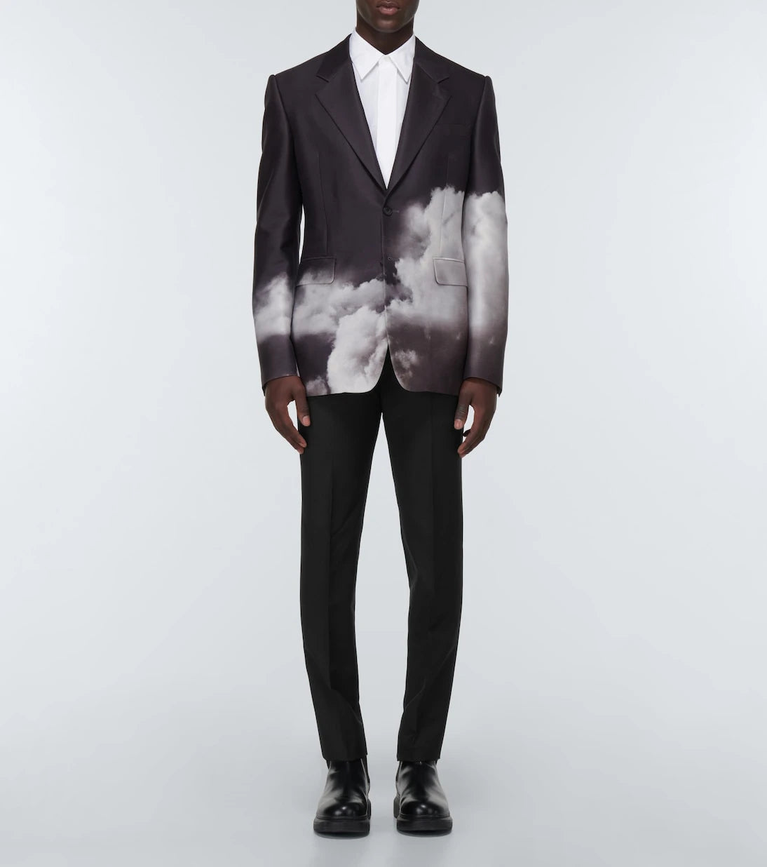 McQueen - Wool and mohair slim pants