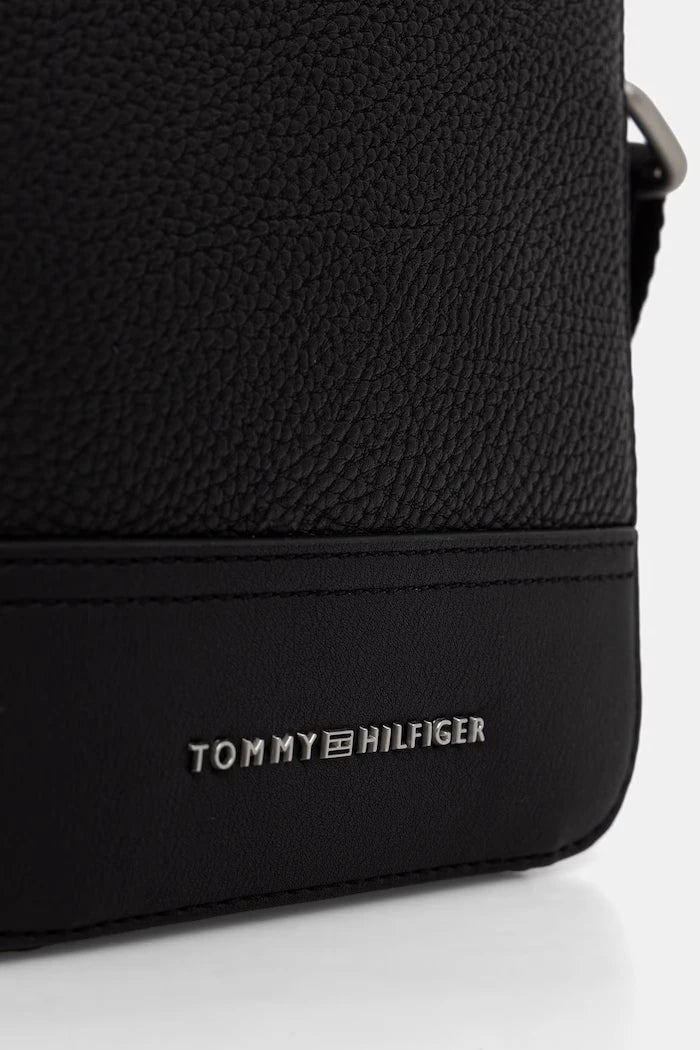 Tommy Hilfiger erkek suni deri omuz çantası