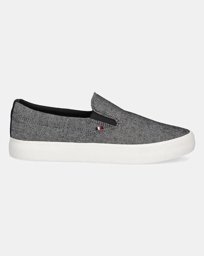 Tommy Hilfiger TH HI VULC LOW SLIP ON CH Alçak Sneaker