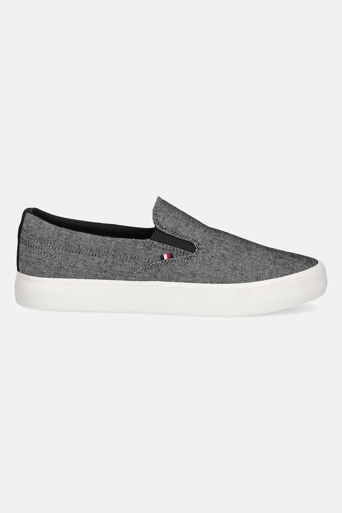 Tommy Hilfiger TH HI VULC LOW SLIP ON CH Alçak Sneaker