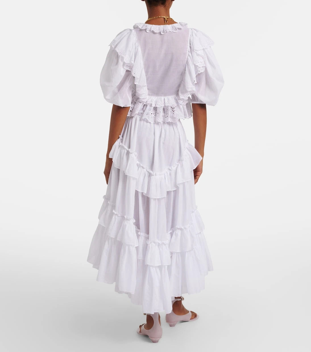 Chloé - Cotton midi skirt