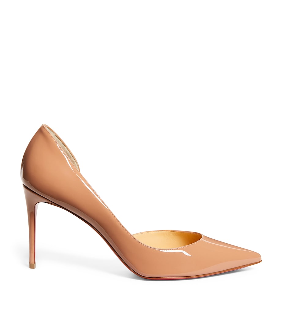 Christian Louboutin Nude Iriza Patent Leather Pumps 85