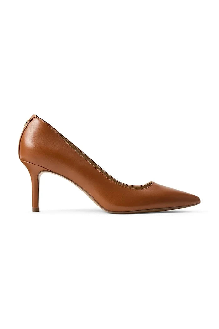 Кожени обувки с тънък ток Lauren Ralph Lauren Lanette