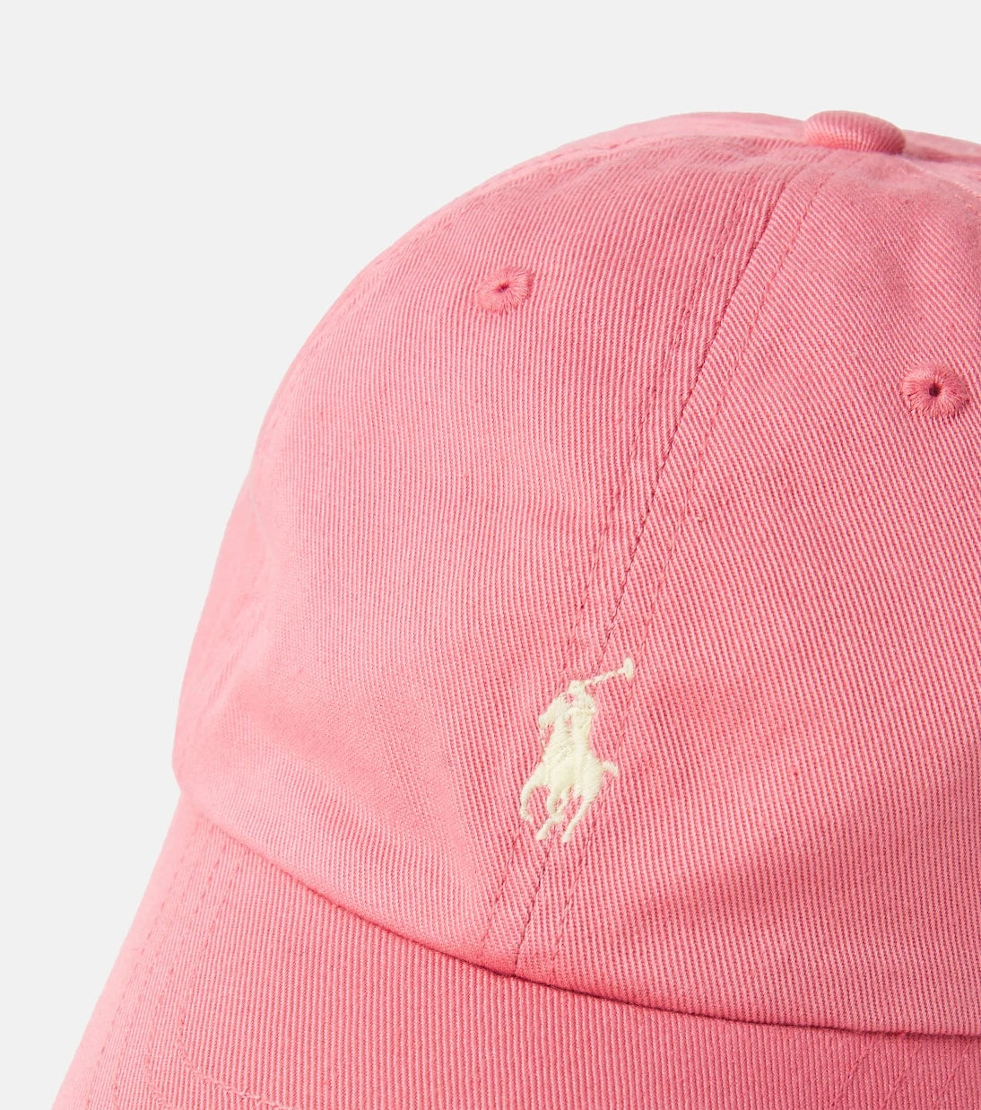 Polo Ralph Lauren Kids - قبعة بيسبول قطنية بالشعار