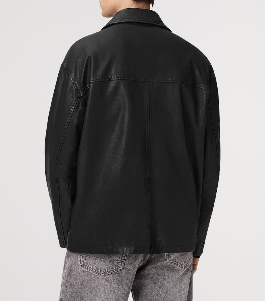 Black Bradwell Leather Jacket