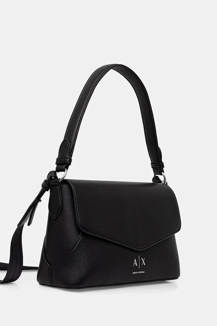 Armani Exchange kadın crossbody çanta, suni deriden