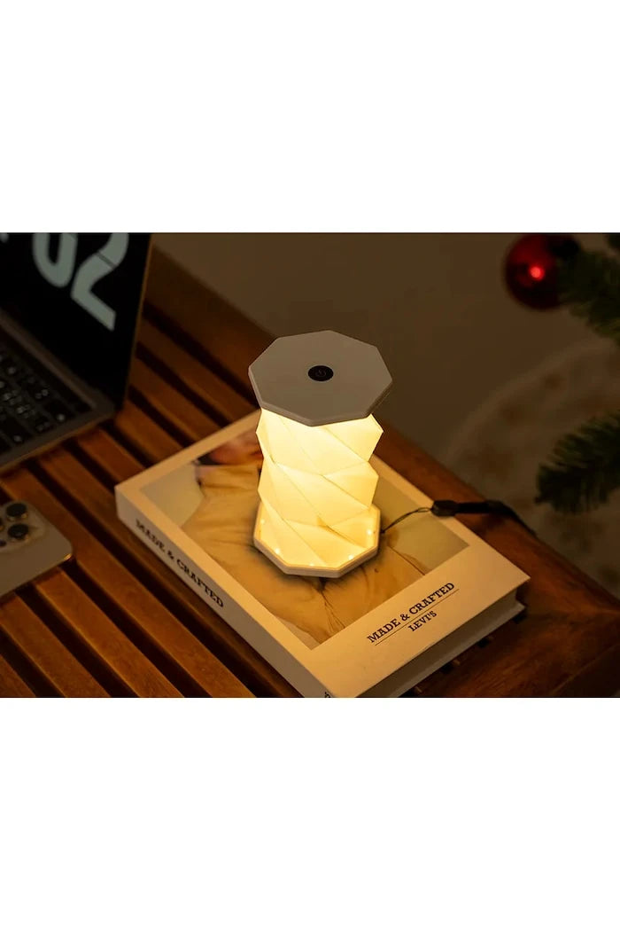 Безжична led лампа Gingko Design Mini TwistHexagon Light 8,2 x 8,2 x 1,5 cm
