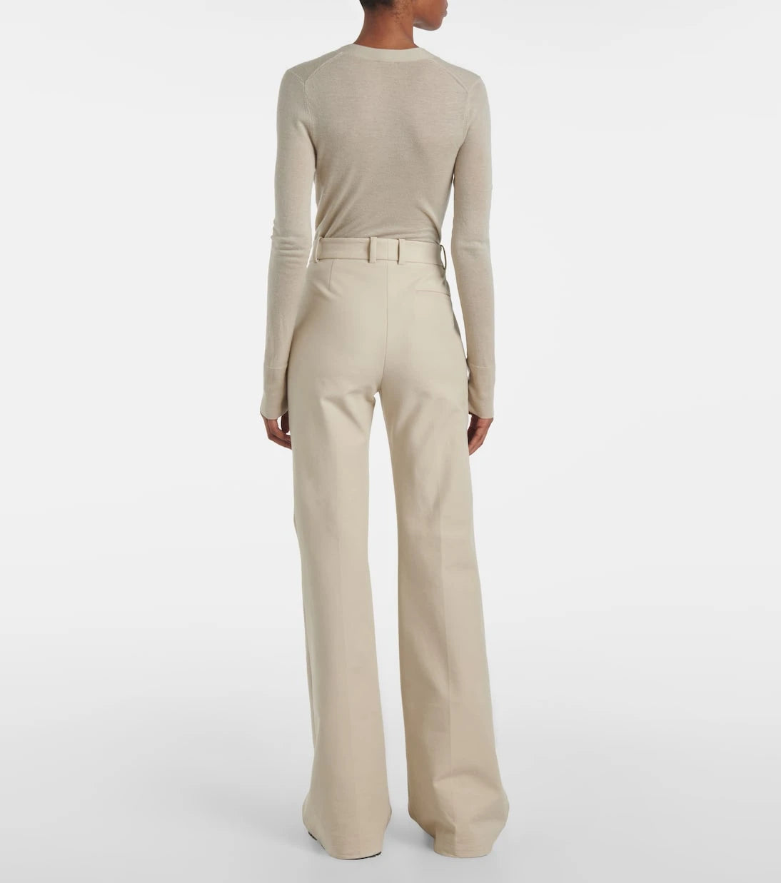 Joseph - Tafira cotton-blend flared pants