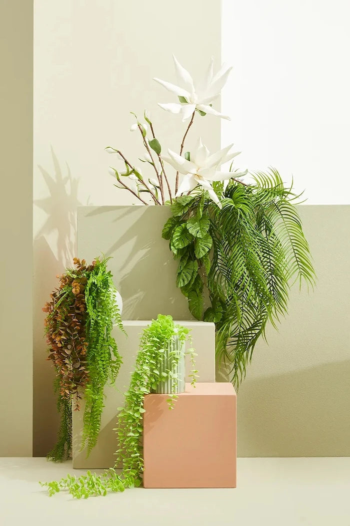 Изкуствено цвете Bizzotto White Aloe Chinesis