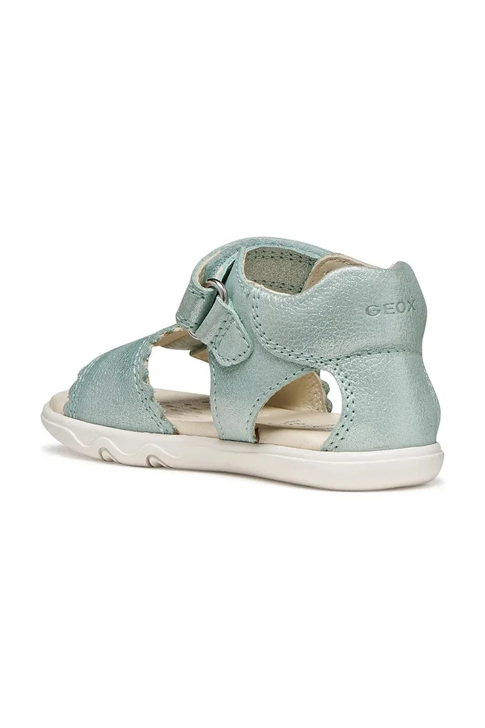 Детски сандали от кожа Geox SANDAL STEPPIEUP