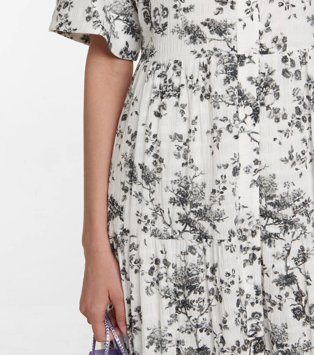 Erdem - Kate floral cotton maxi dress