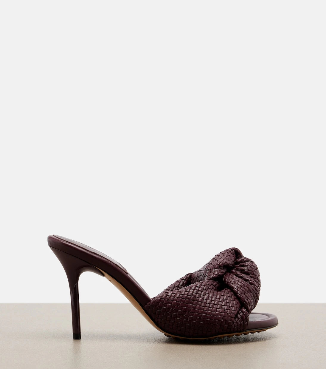 Bottega Veneta - Cherry Intreccio leather sandals