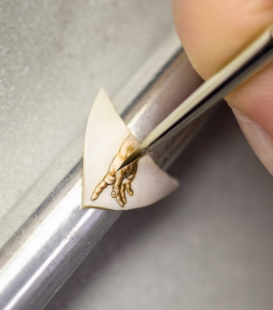 Yellow Gold Michelangelo Rollerball Pen