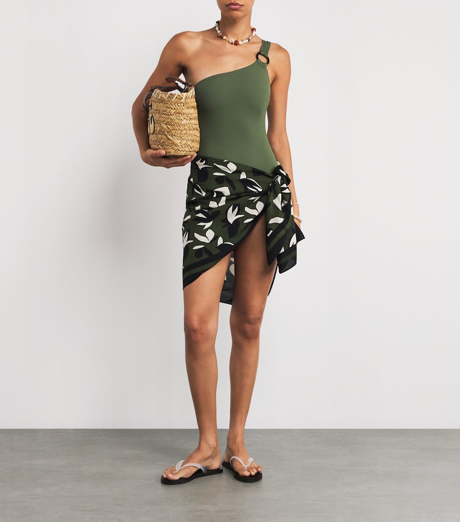 Matteau Multi Silk Printed Sarong