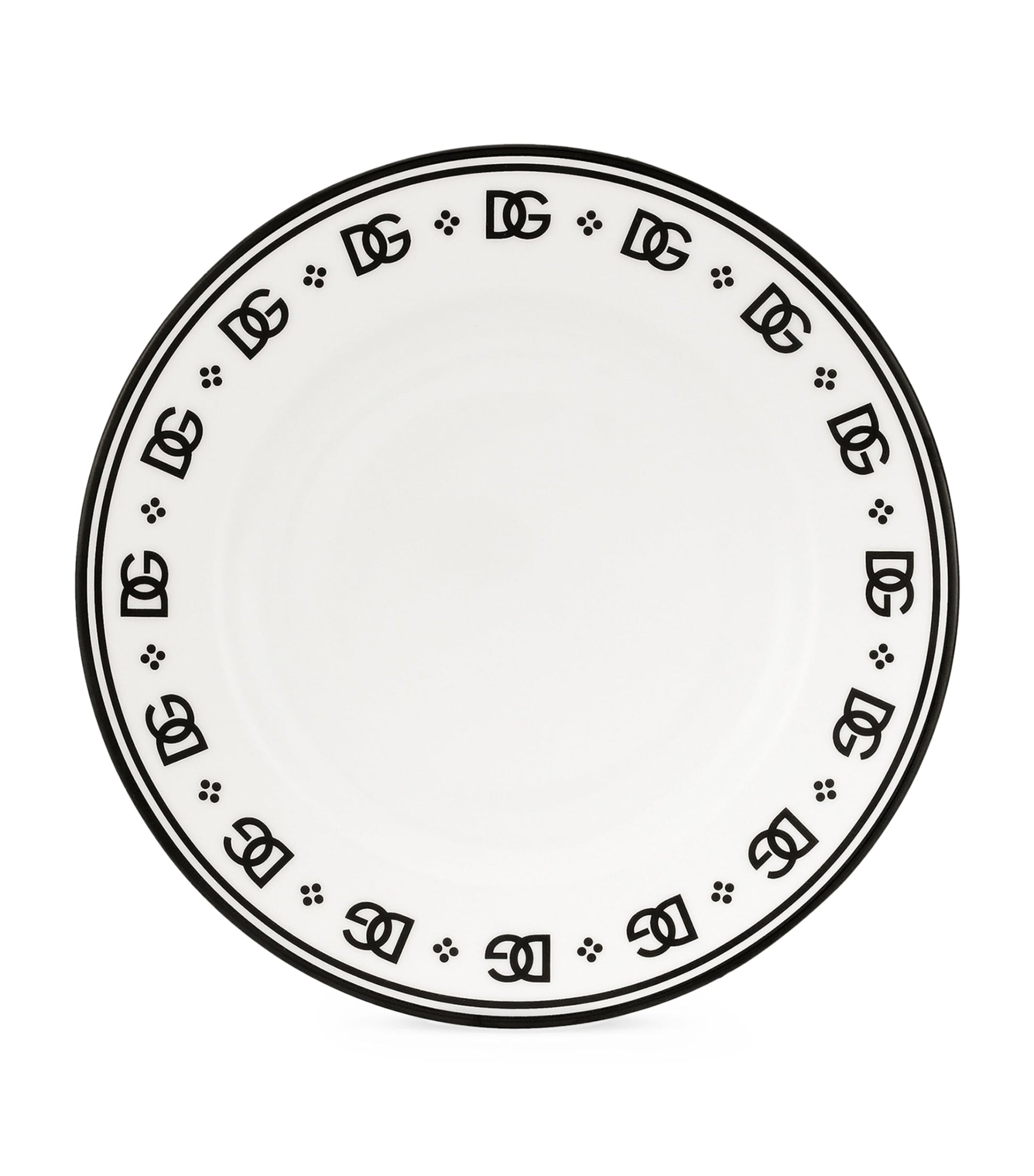 Set of 2 DG Logo Soup Plates (20cm)