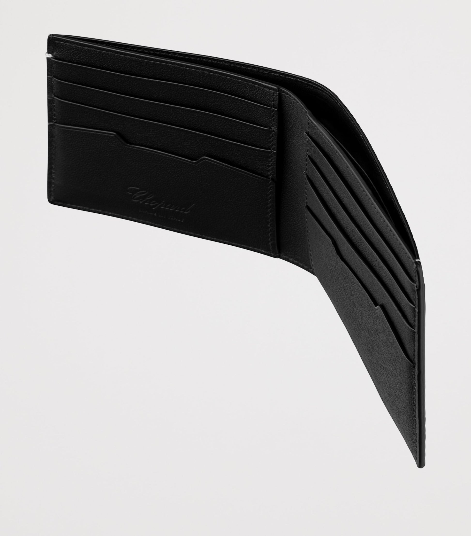 Small Leather Racing Bifold Wallet