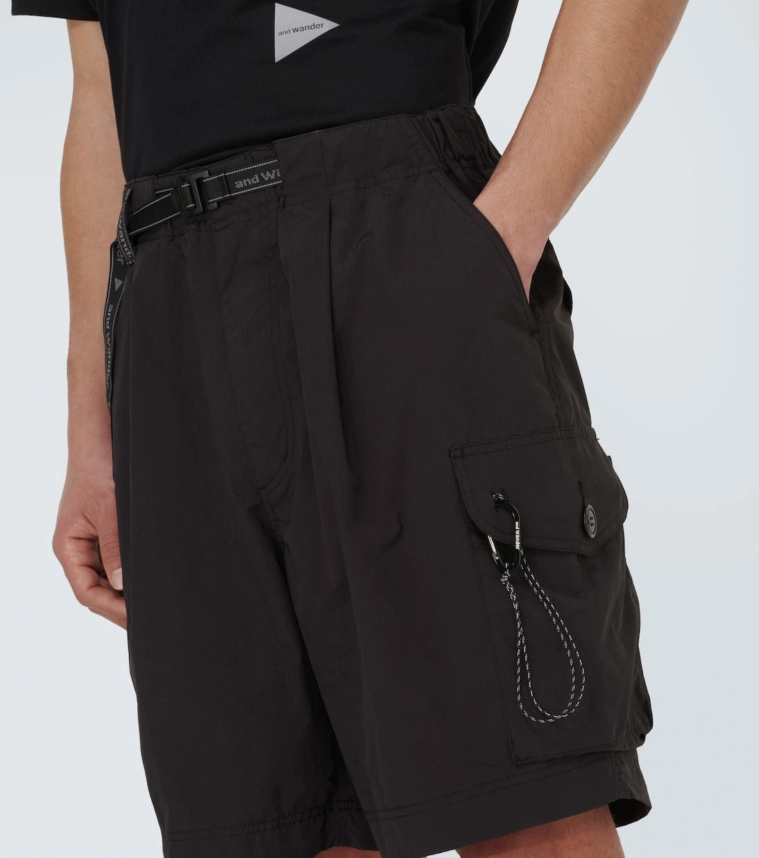 And Wander - Oversized cargo shorts