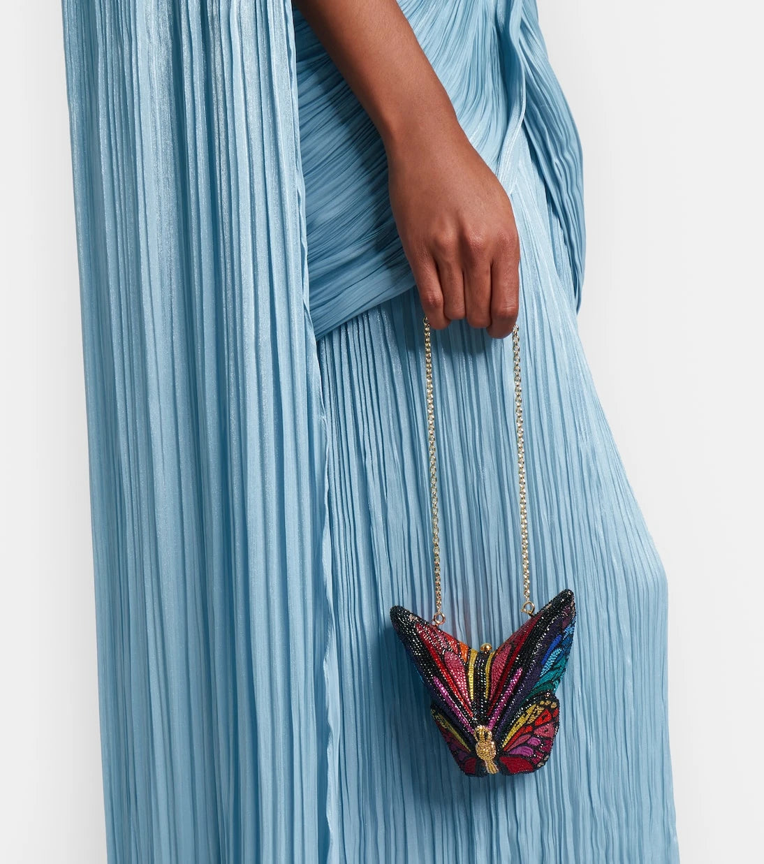 Judith Leiber Couture - Butterfly Small embellished clutch