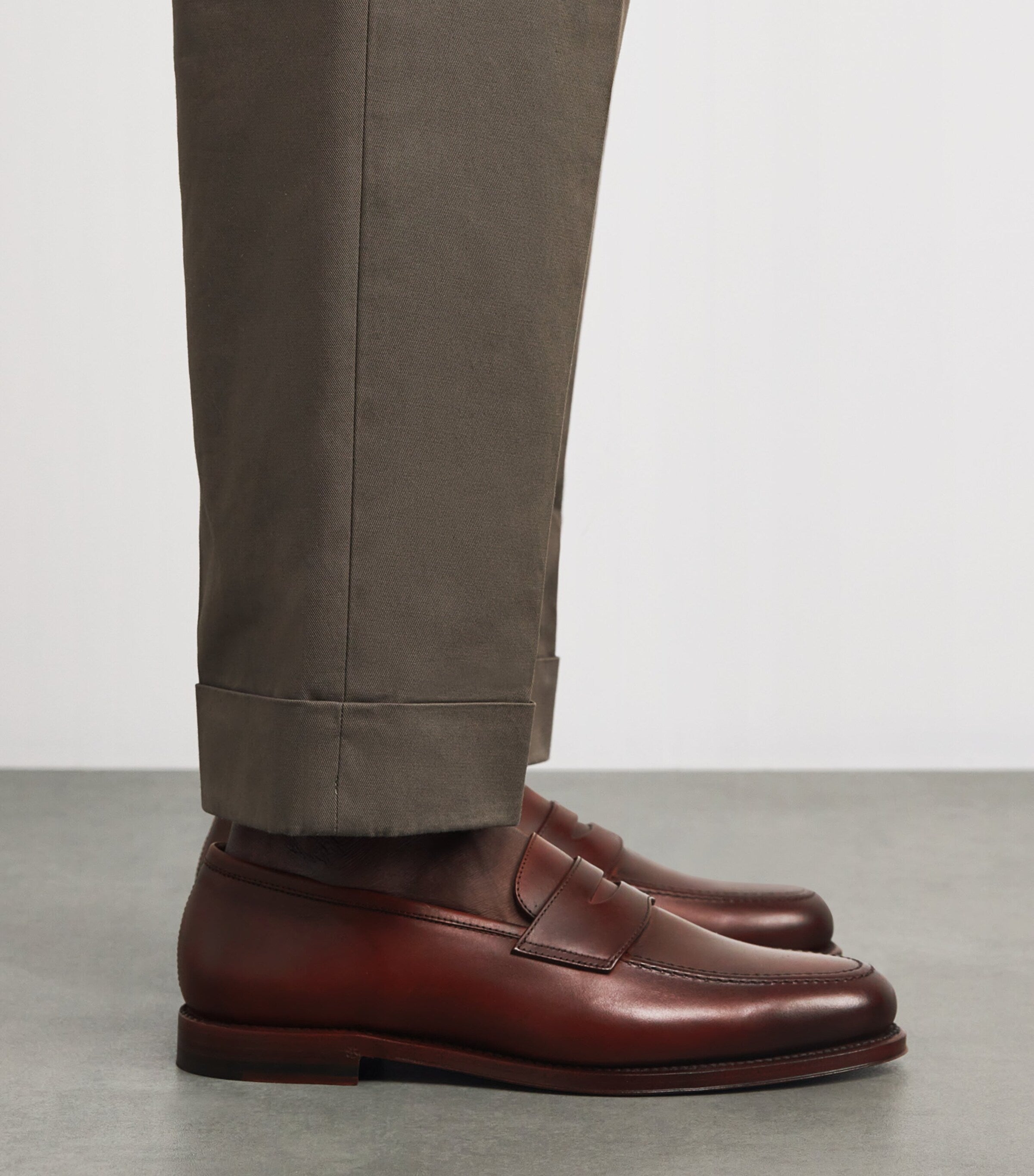 Leather Maestra Penny Loafers