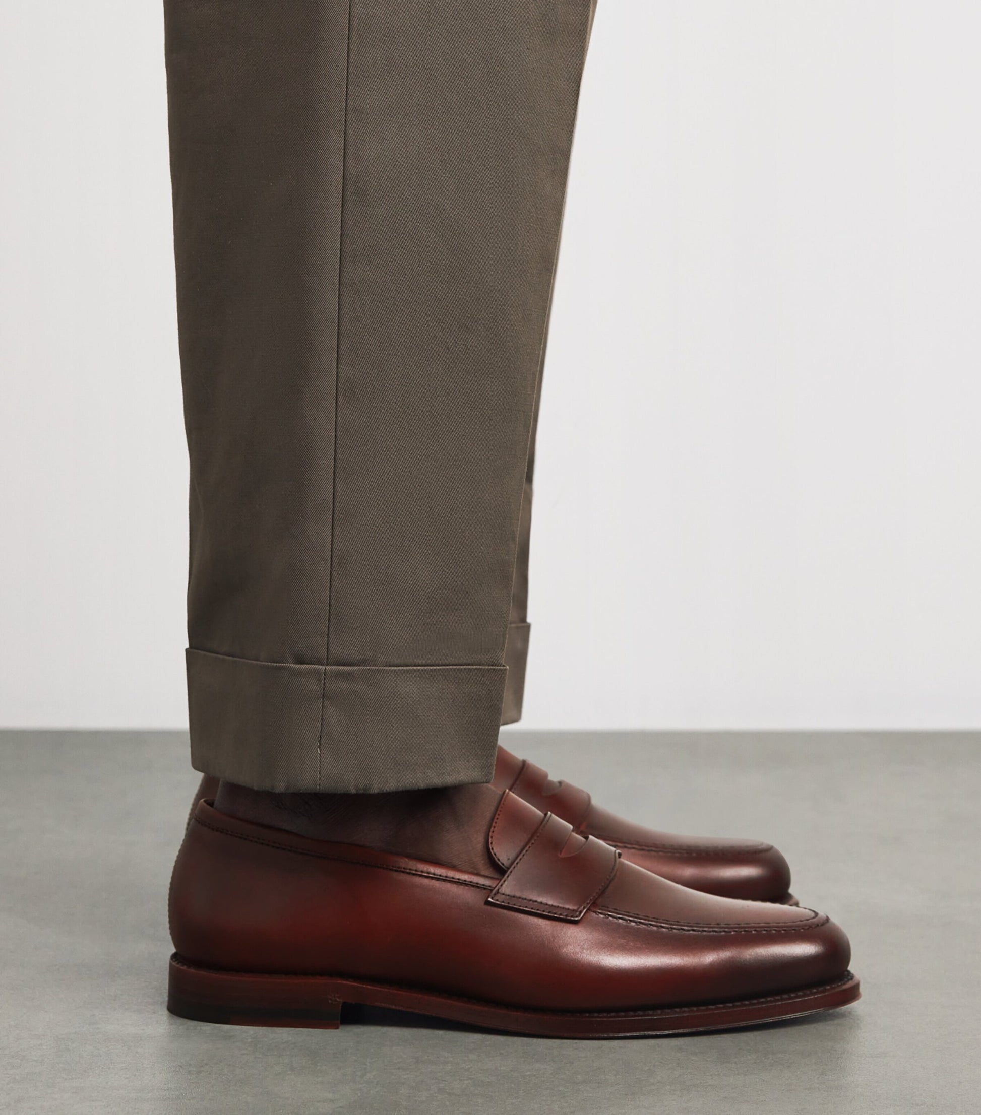 Leather Maestra Penny Loafers