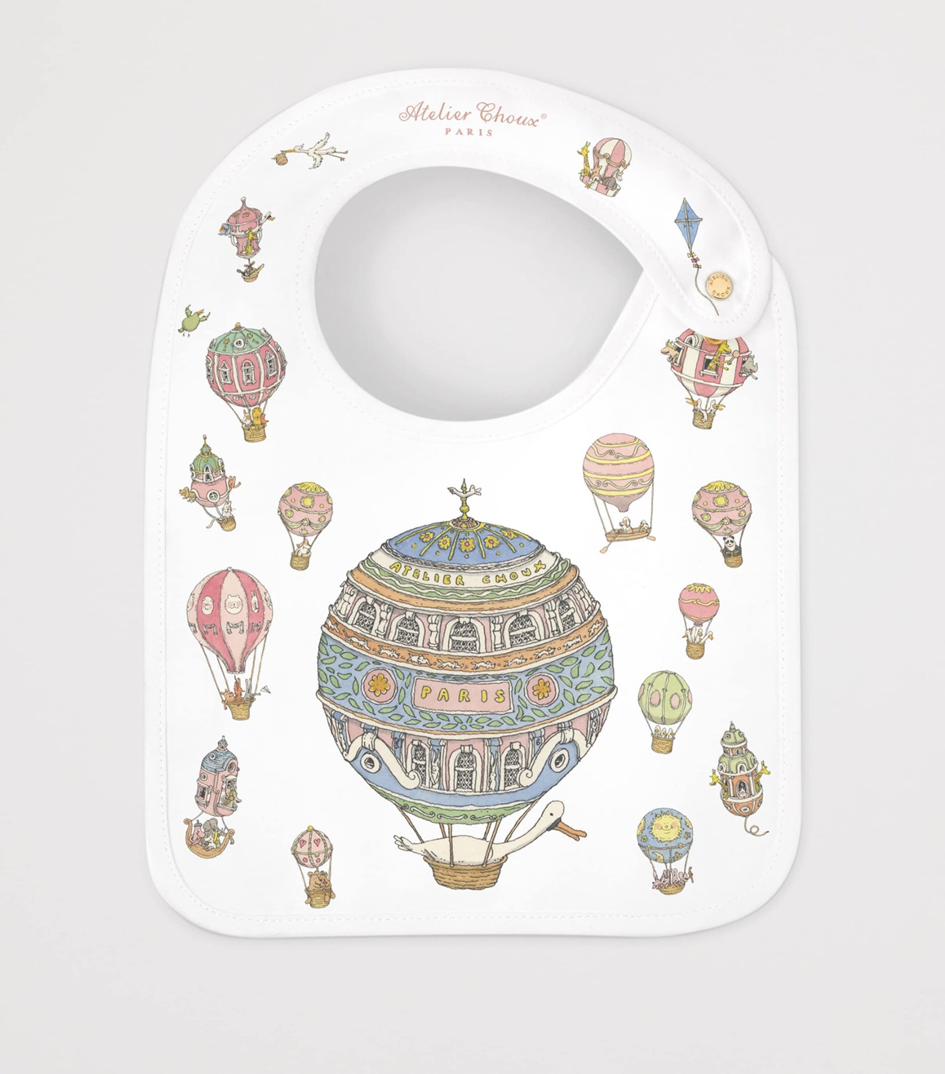 Printed Bib, Blanket and All-In-One Set (3-6 Months)