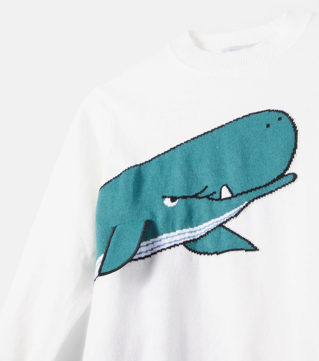 Stella McCartney Kids - Intarsia cotton sweater