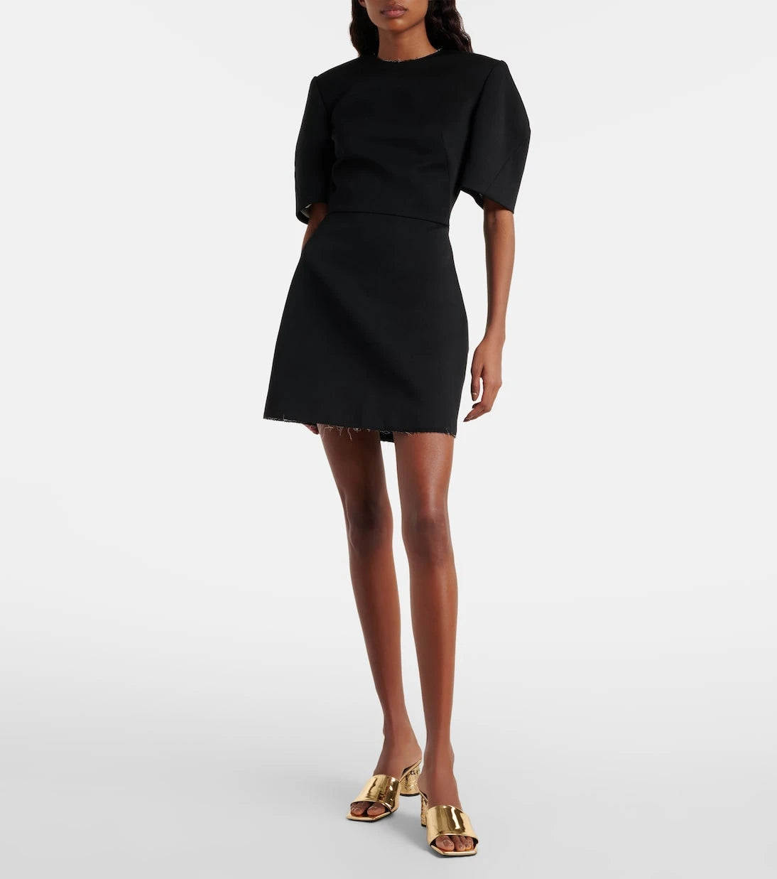 Givenchy - Tape 65 mirrored leather mules