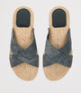 Zegna Suede Espadrille Sandals