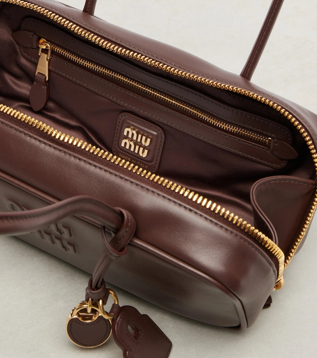 Miu Miu - Beau leather shoulder bag
