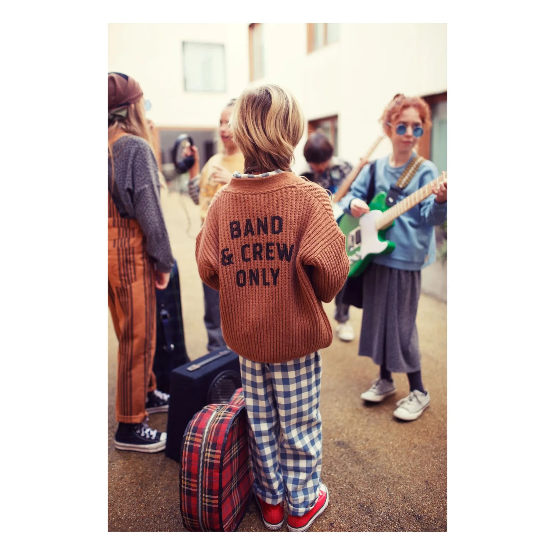Piupiuchick - Band &amp; Crew Only Wool Cardigan | Brown